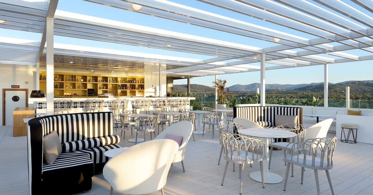 Een foto van de faciliteiten bij Bless Ibiza Hotel