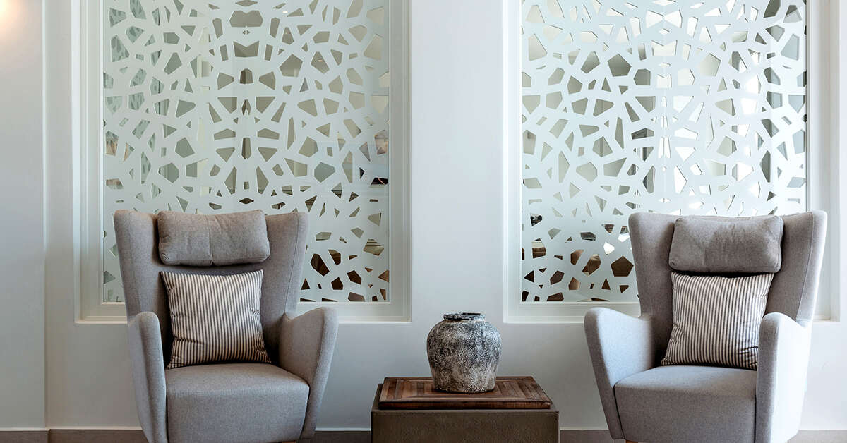 Een foto van het interieur van Strogili Hotel