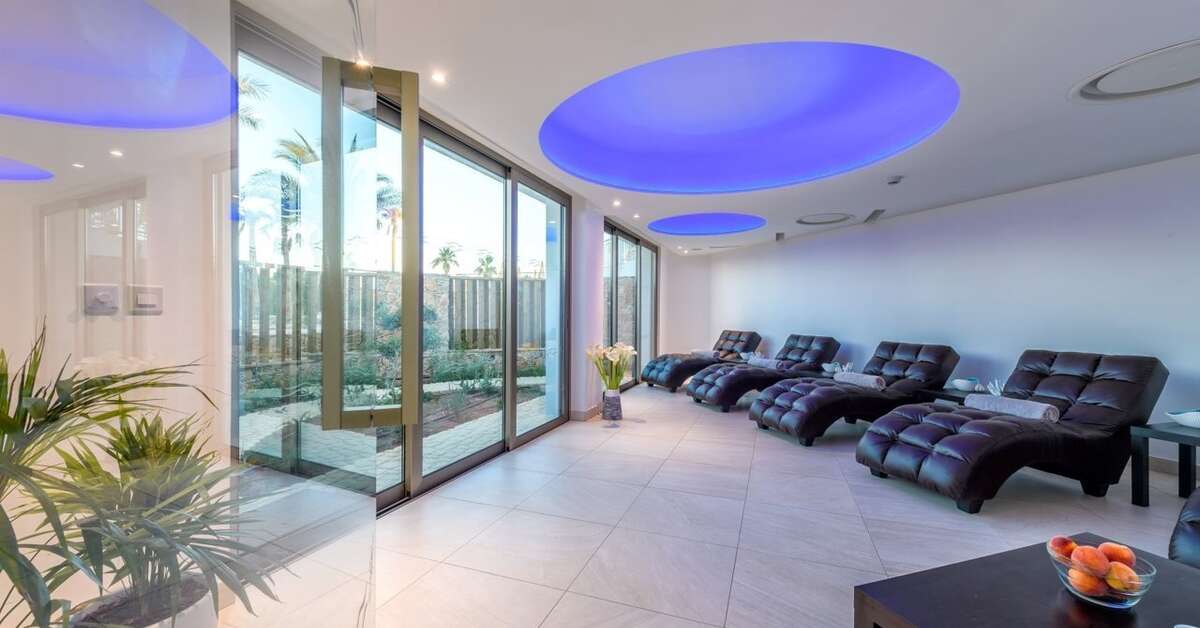 Een foto van de faciliteiten bij Asterias Beach Hotel