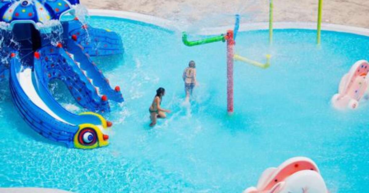 Ein Foto vom Pool im Kipriotis Aqualand