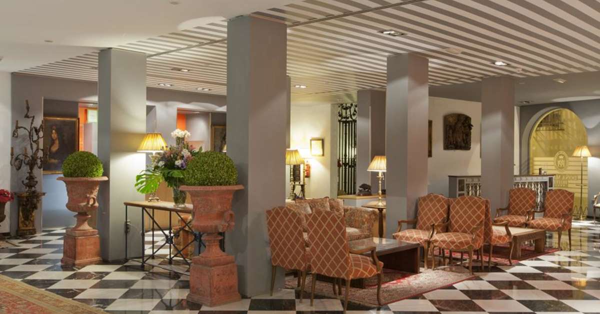 Ein Foto von den Einrichtungen im Dona Maria Hotel