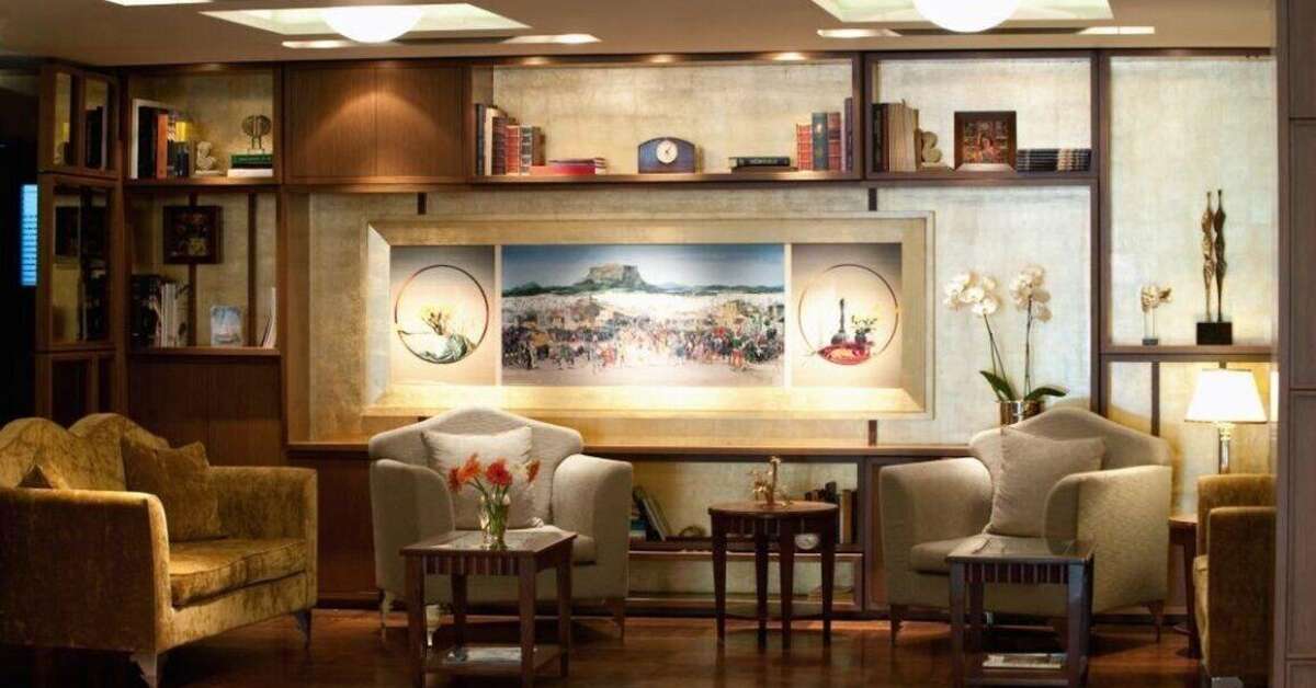 Een foto van het interieur van Electra Hotel Athens