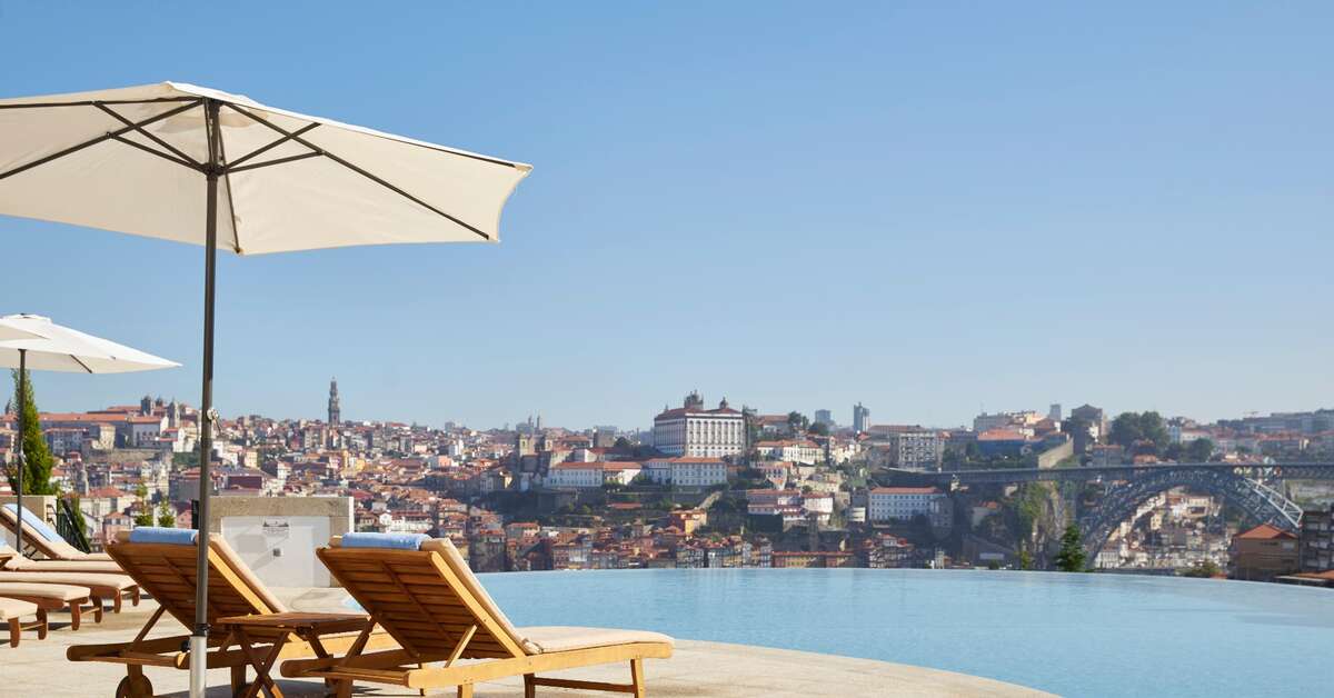 Ein Foto vom Pool im The Yeatman Hotel