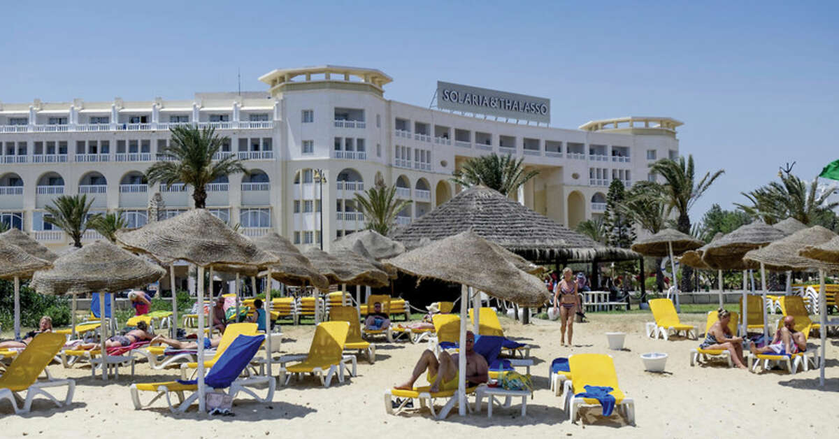 Een foto van het strand bij Medina Solaria & Thalasso