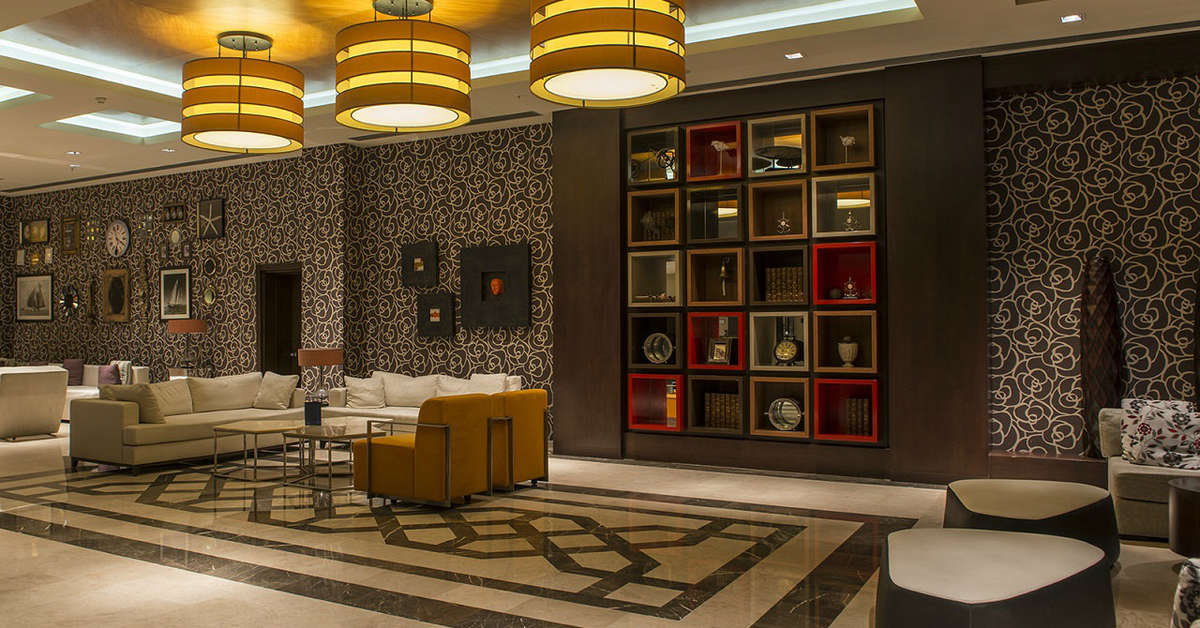 Een foto van het interieur van Radisson Blu Resort & Spa Cesme