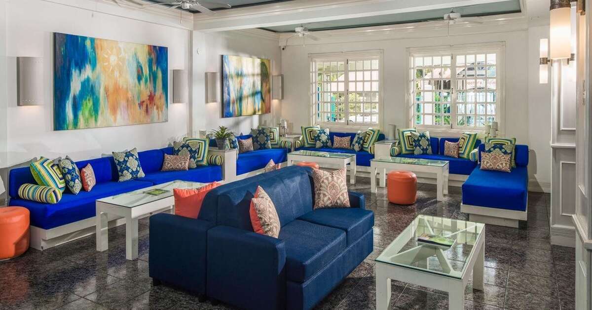 Een foto van het interieur van Deja Resort