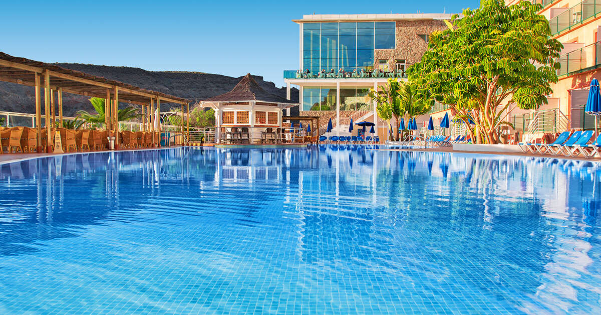 Een foto van het zwembad bij Mogan Princess & Beach Club Resort