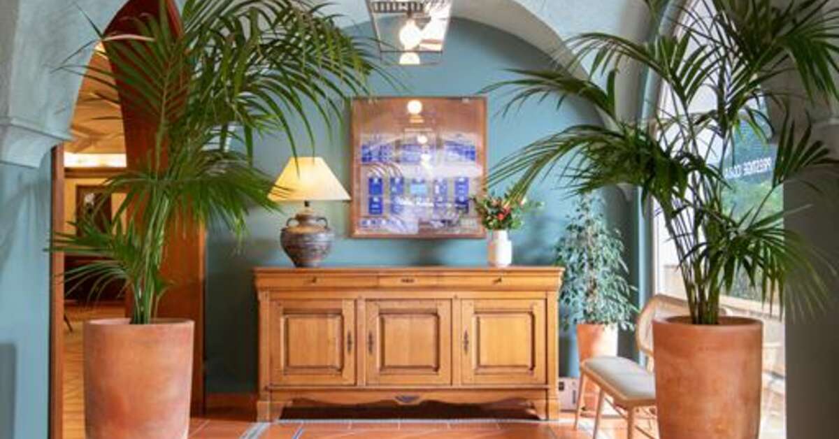 Een foto van het interieur van Hotel Roses Platja