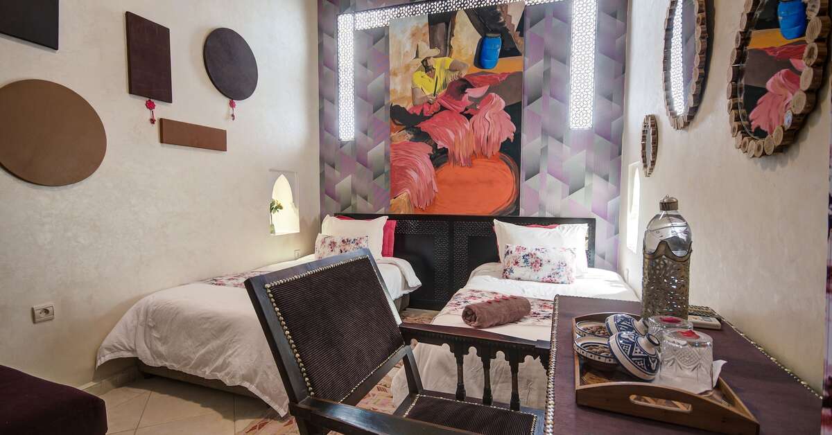 Ein Foto Riad Les Oliviers