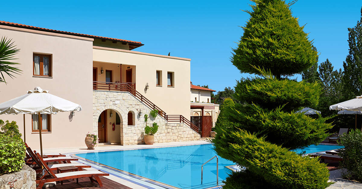 Een foto van het zwembad bij Hotel Aegean Melathron Thalasso & Spa