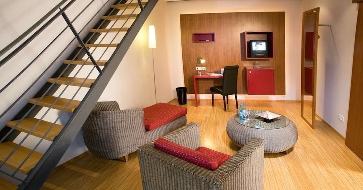 Ein Foto vom Innenbereich im Hotel City Krone