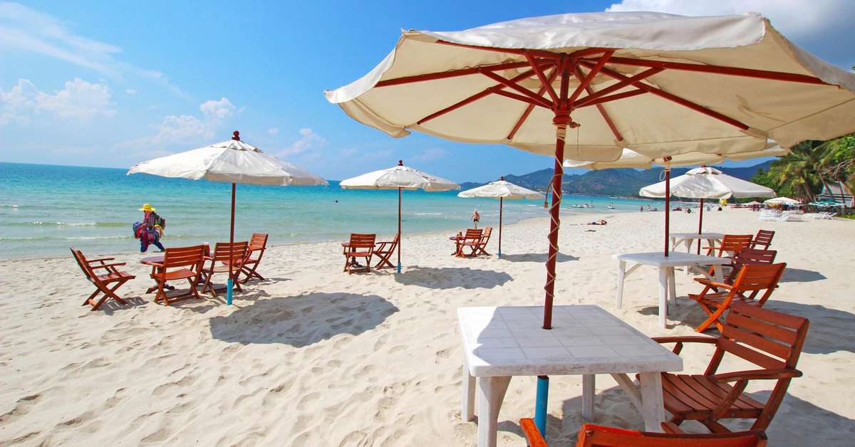 Een foto van het strand bij Banana Fan Sea Resort