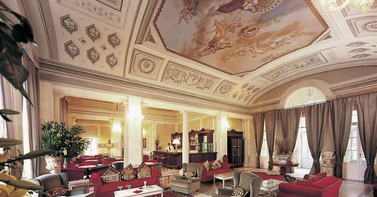 Een foto van het interieur van Bagni di Pisa Palace & Spa