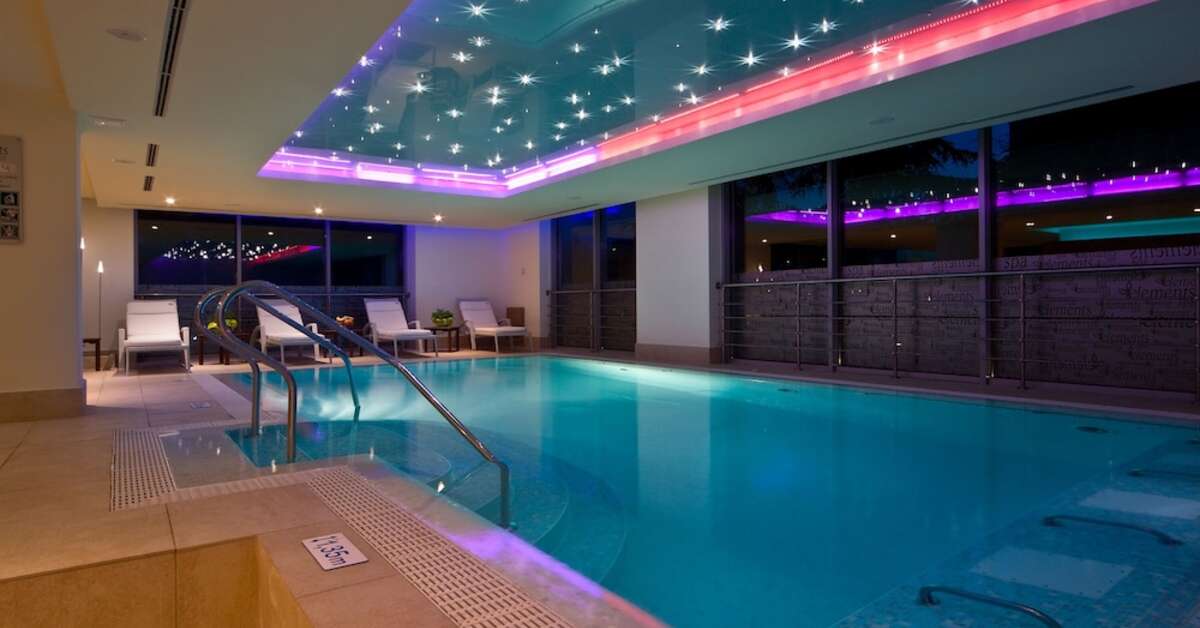 Een foto van het zwembad bij Flamingo Grand Hotel & Spa