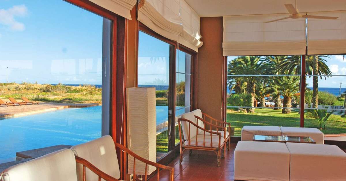 Een foto van het interieur van Porto Santo Hotel & Spa