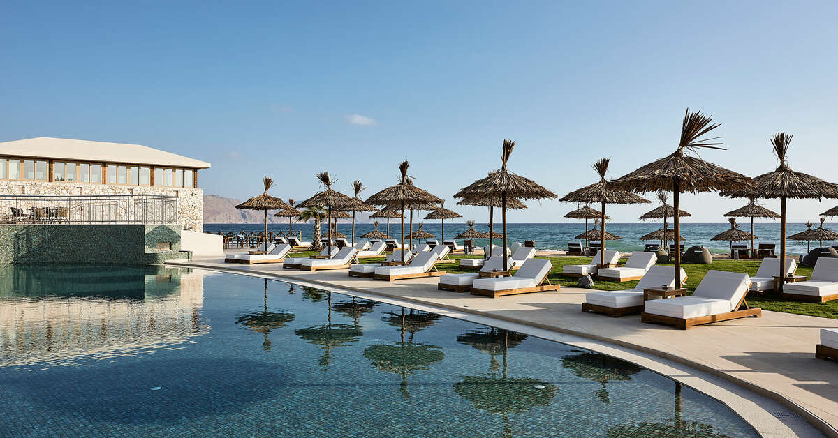 Ein Foto vom Pool im Pepper Sea Club Hotel
