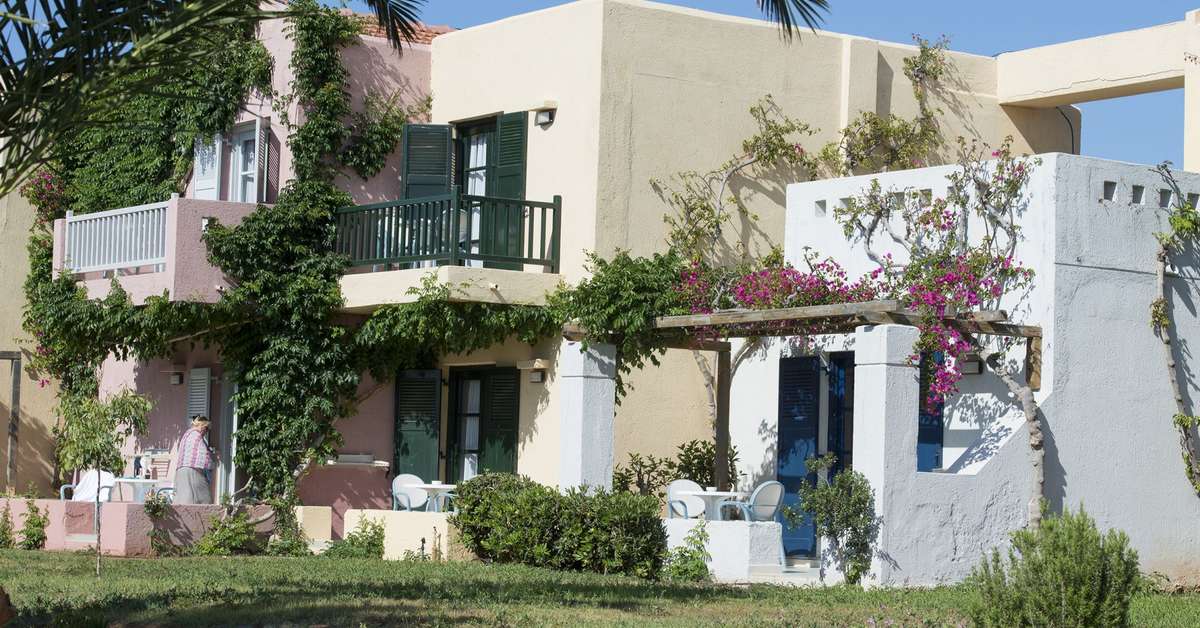 Een foto van de buitenkant van Allsun Hotel Zorbas Village