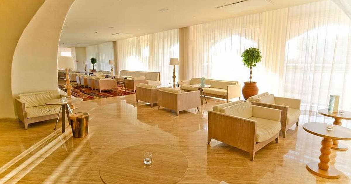 Een foto van het interieur van Crowne Plaza Vilamoura