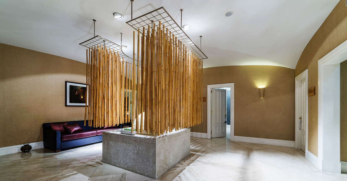 Een foto van het interieur van The Yeatman Hotel