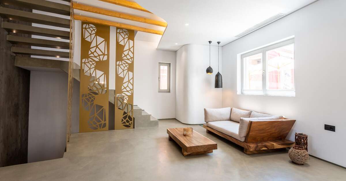 Een foto van het interieur van Aegean Gem