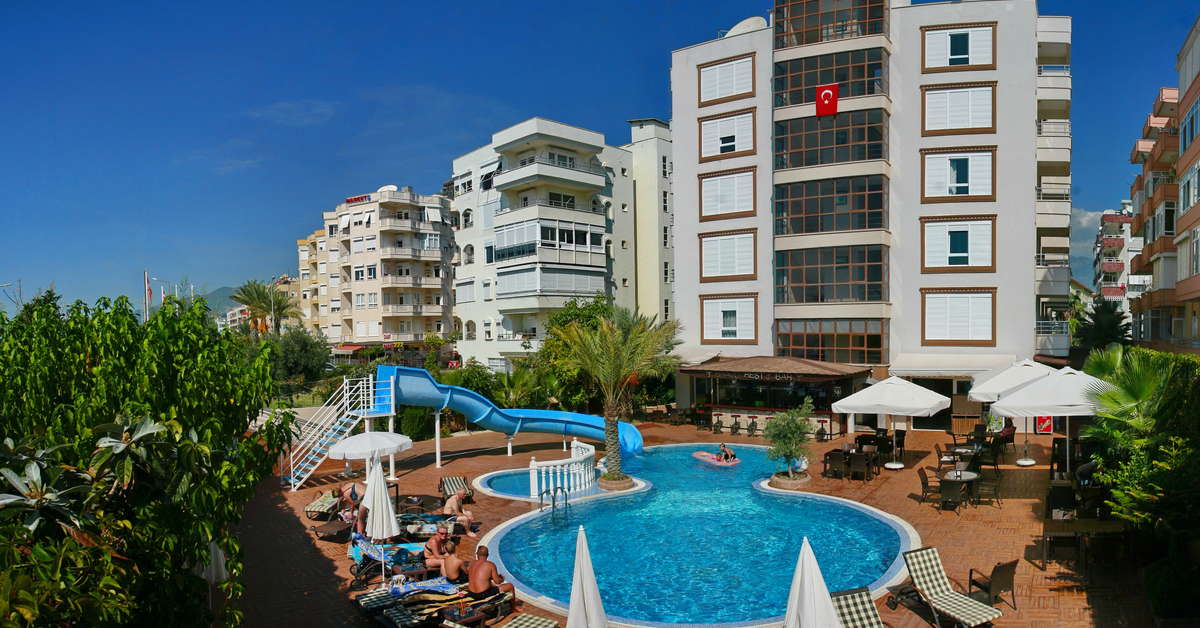 Een foto van een overzicht van Hotel Bella Bravo