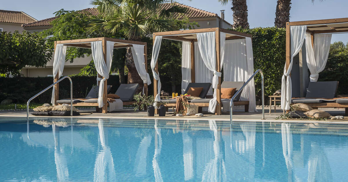 Een foto van het zwembad bij Avithos Resort