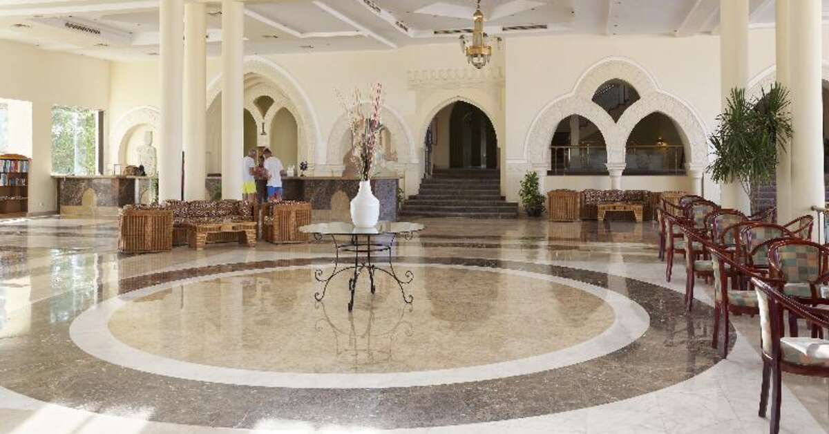 Een foto van het interieur van Acel Beach Resort