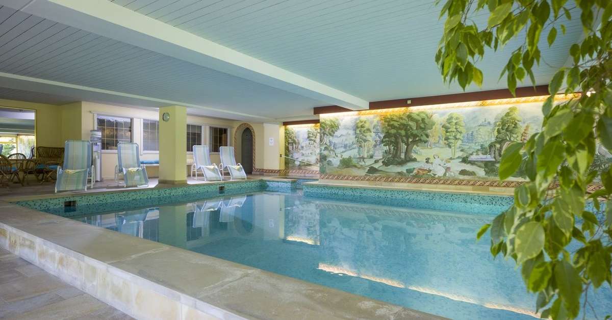 Een foto van het zwembad bij Sporthotel Austria