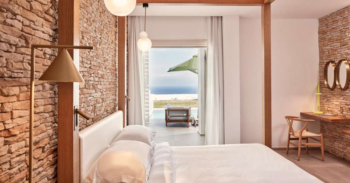 Ein Foto Myconian Naia Luxury Suites