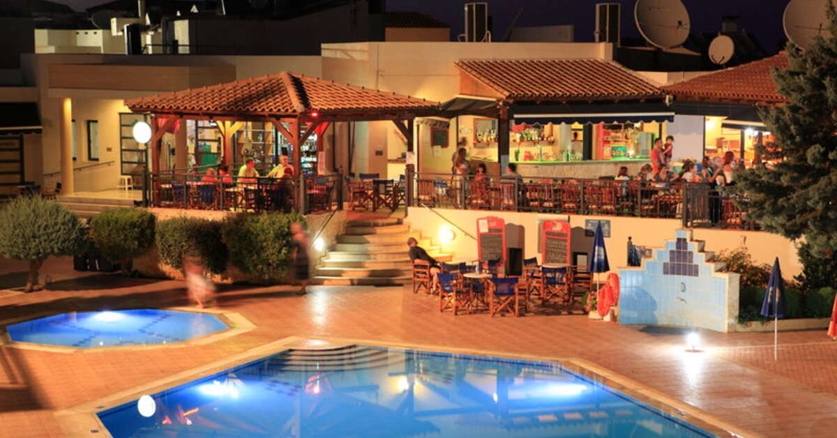 Een foto van het zwembad bij Blue Aegean Hotel & Suites
