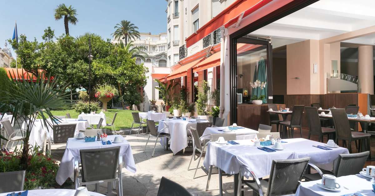 Ein Foto von den Einrichtungen im Best Western Plus Brice Garden Nice