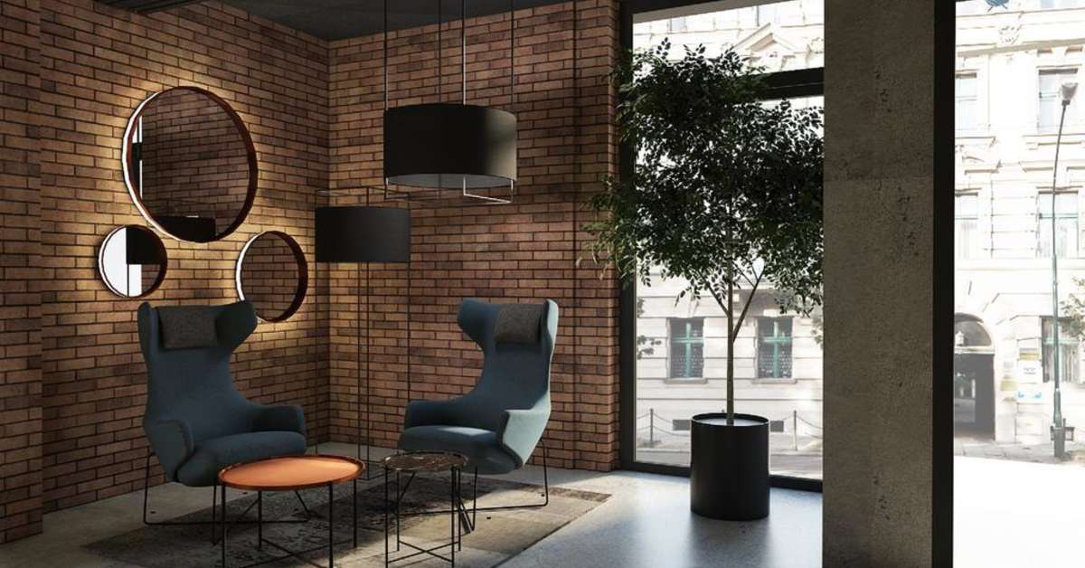 Een foto van het interieur van Lwowska 1 Aparthotel