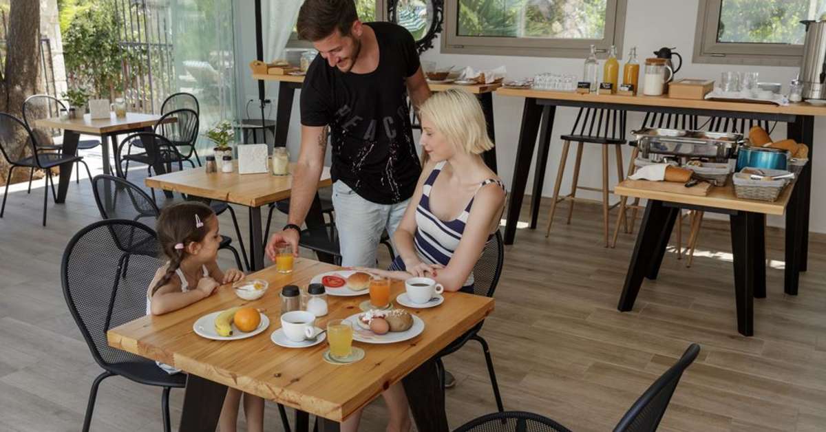 Een foto van de faciliteiten bij Time to Smile Minoa
