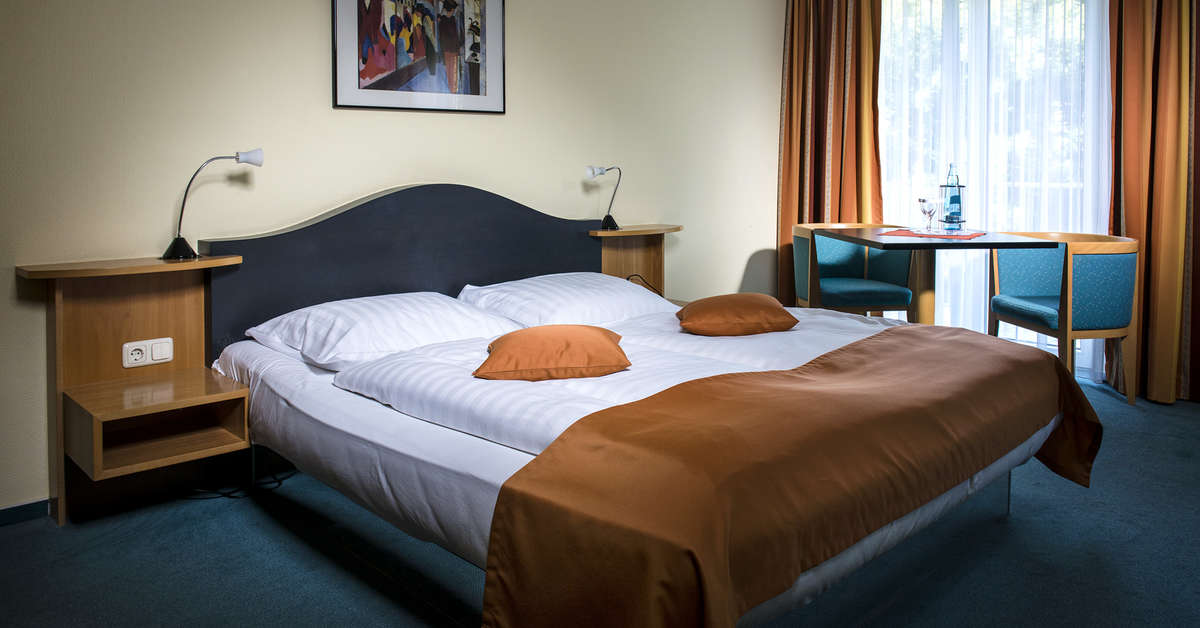 Ein Foto von einer Übersicht des H Plus Hotel Erfurt