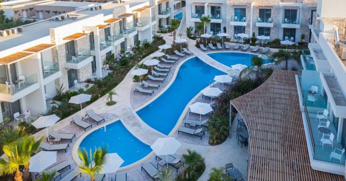 Een foto van het zwembad bij Oneiro Boutique Hotel