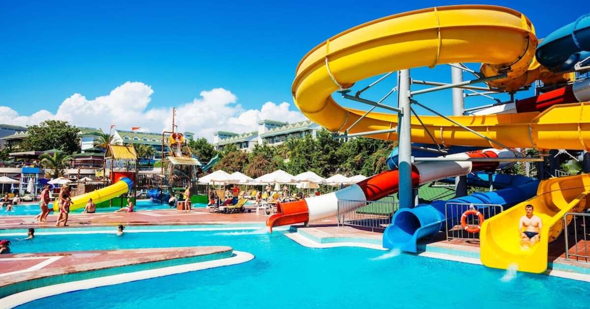 Een foto van het zwembad bij Hotel Turan Prince