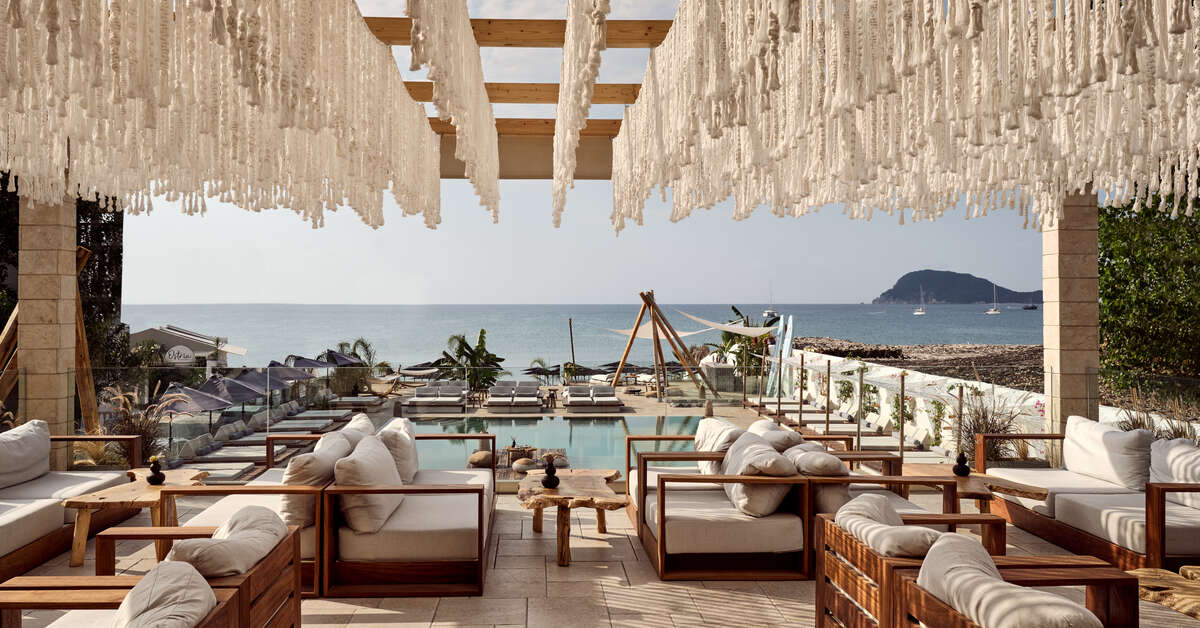Een foto van het terras bij Gardelli Resort