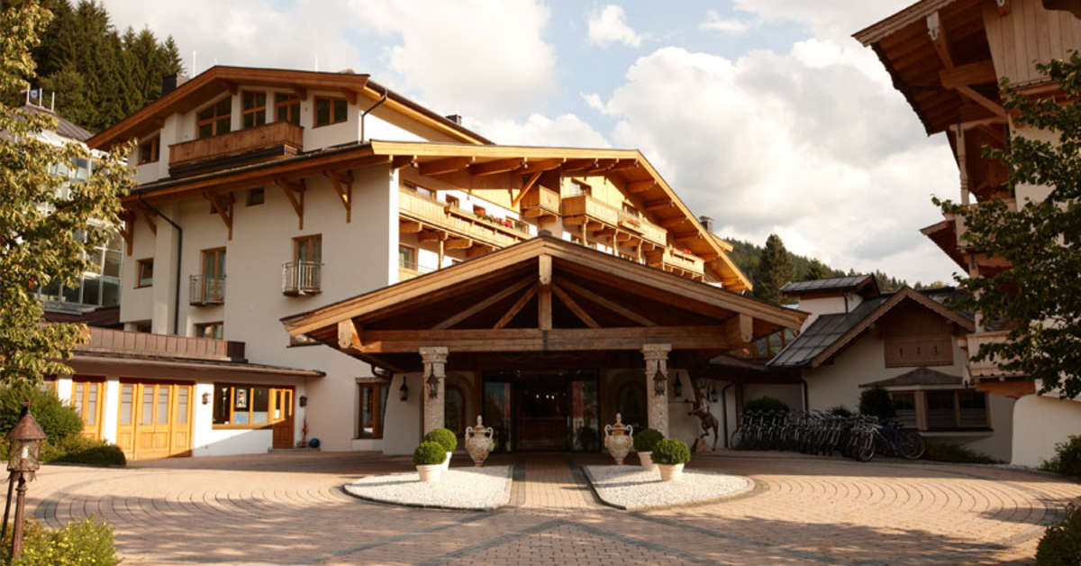 Een foto van de buitenkant van Hotel Elisabeth Kirchberg