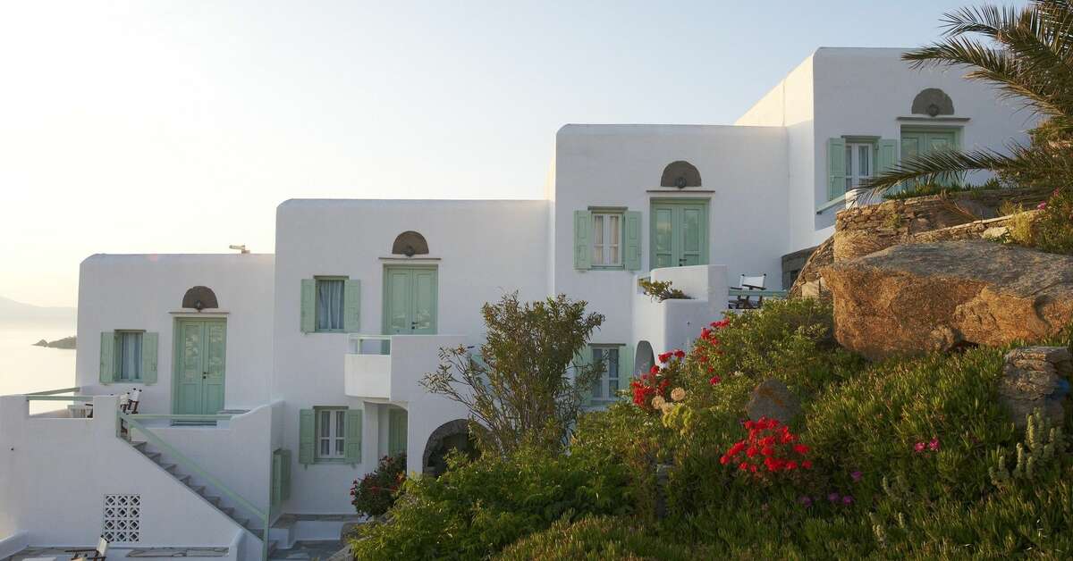 Een foto van de buitenkant van Mykonos View