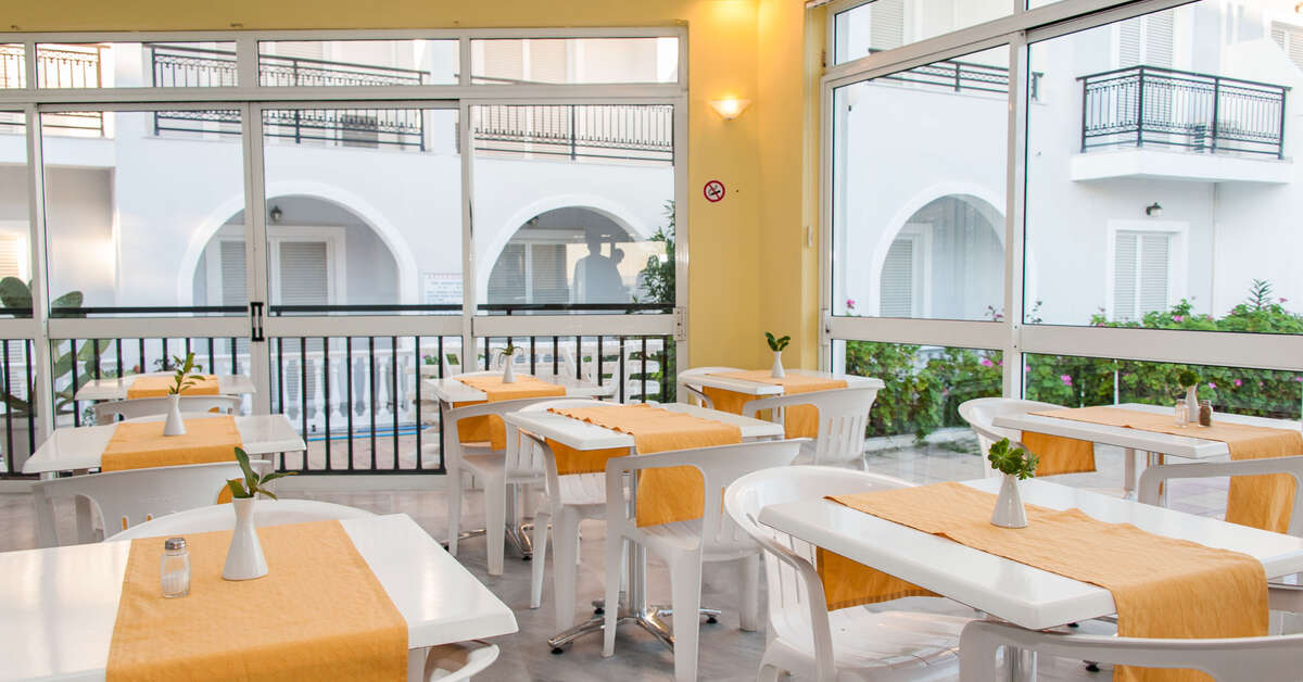 Een foto van de faciliteiten bij Paradise Beach Hotel Argassi
