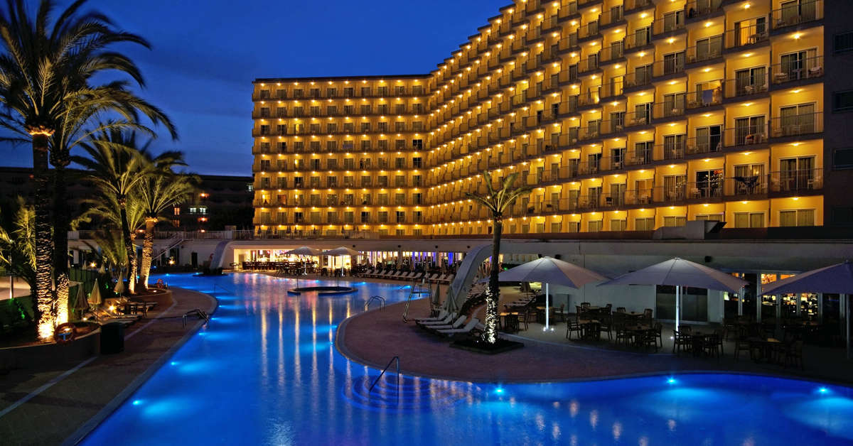 Een foto van het zwembad bij Sol Guadalupe Hotel