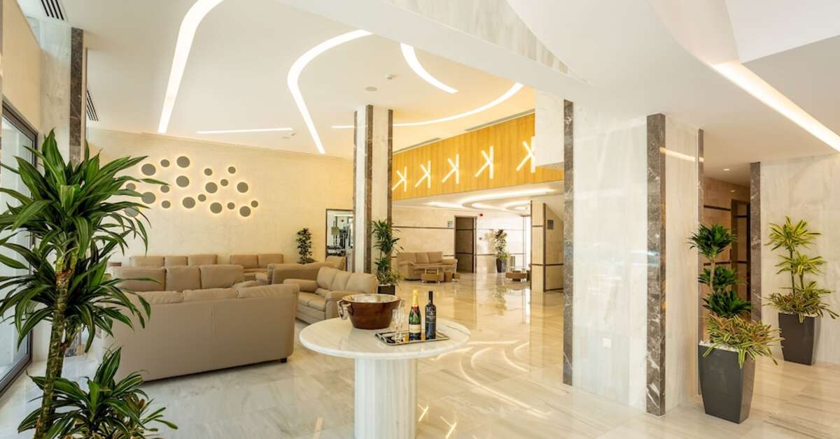 Een foto van het interieur van Rhodos Horizon City