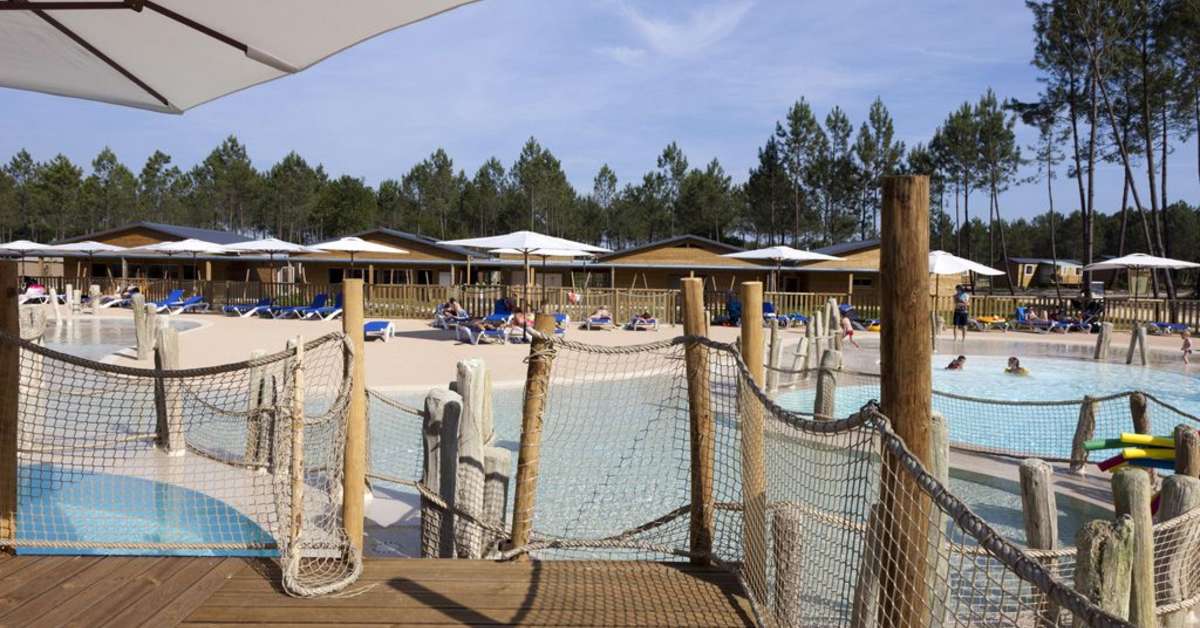 Een foto van een overzicht van Sandaya Camping Soustons Village