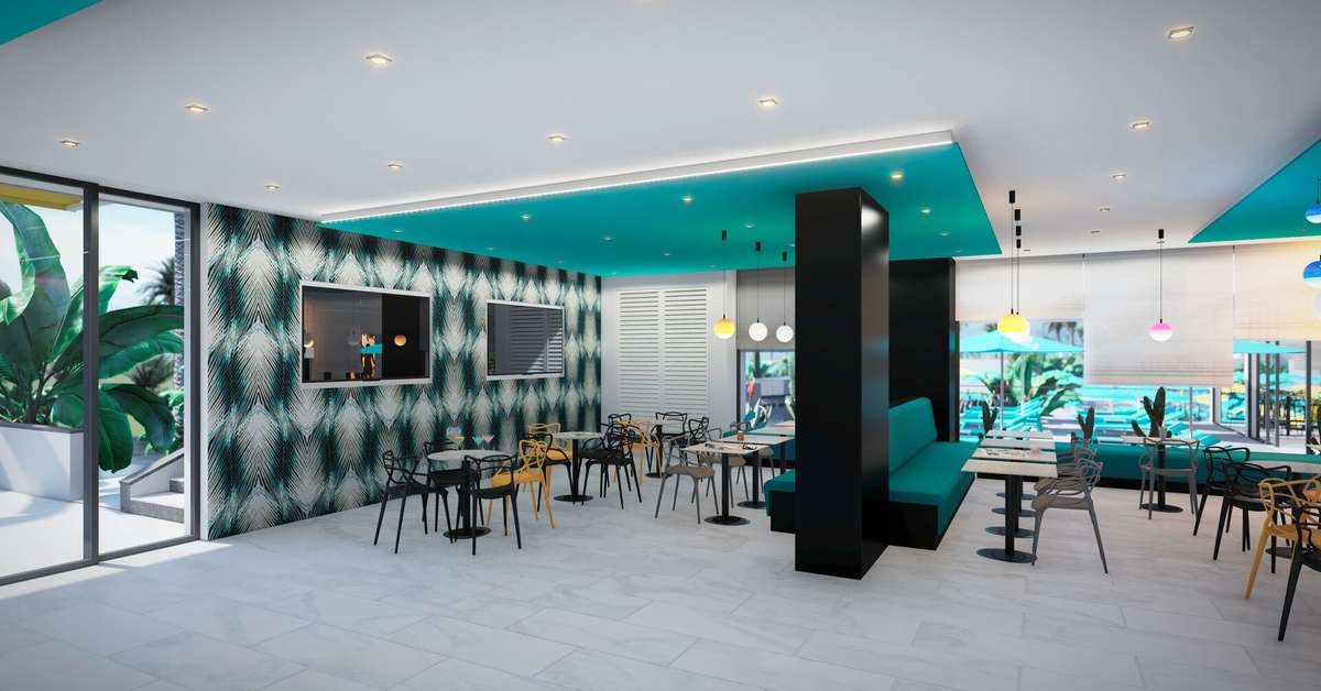 Een foto van de faciliteiten bij Spring Hotel Bitacora