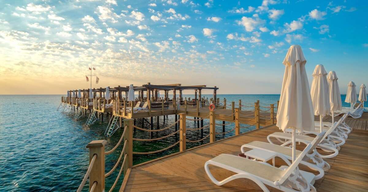 Een foto van het strand bij Concorde Luxury Resort