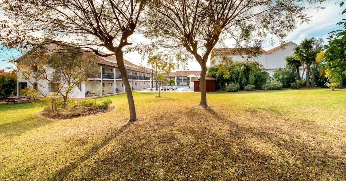 Een foto van het terras bij Hotel Diana Park