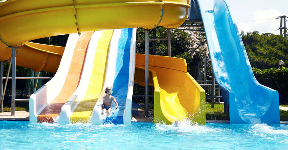 Ein Foto vom Pool im Serra Park Hotel