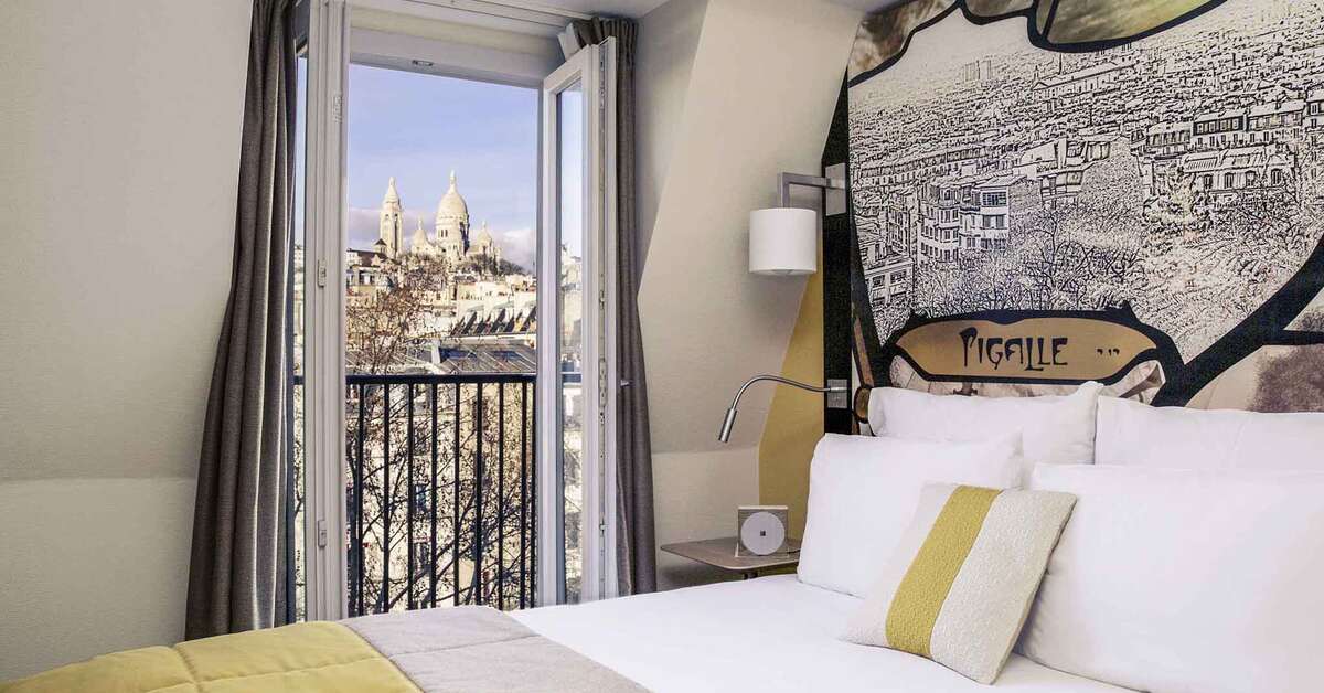 Een foto van Mercure Paris 9 Pigalle Sacre-Coeur Hotel