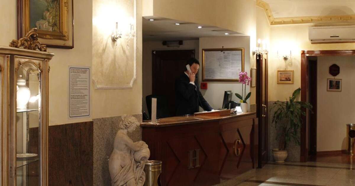 Ein Foto vom Innenbereich im Hotel Genio