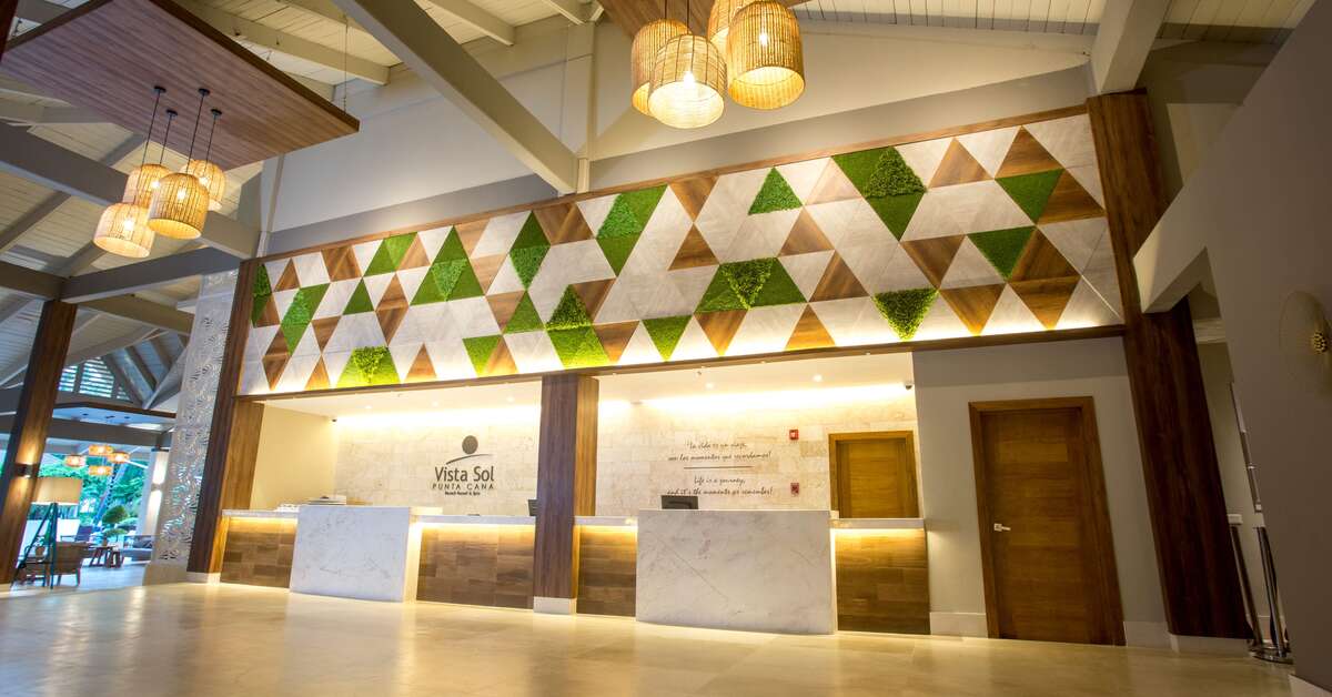 Een foto van het interieur van Vista Sol Punta Cana